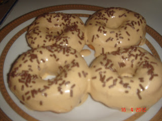 Seikhlas Rasa Aisya. Homemade Cake: donut dengan coffee 