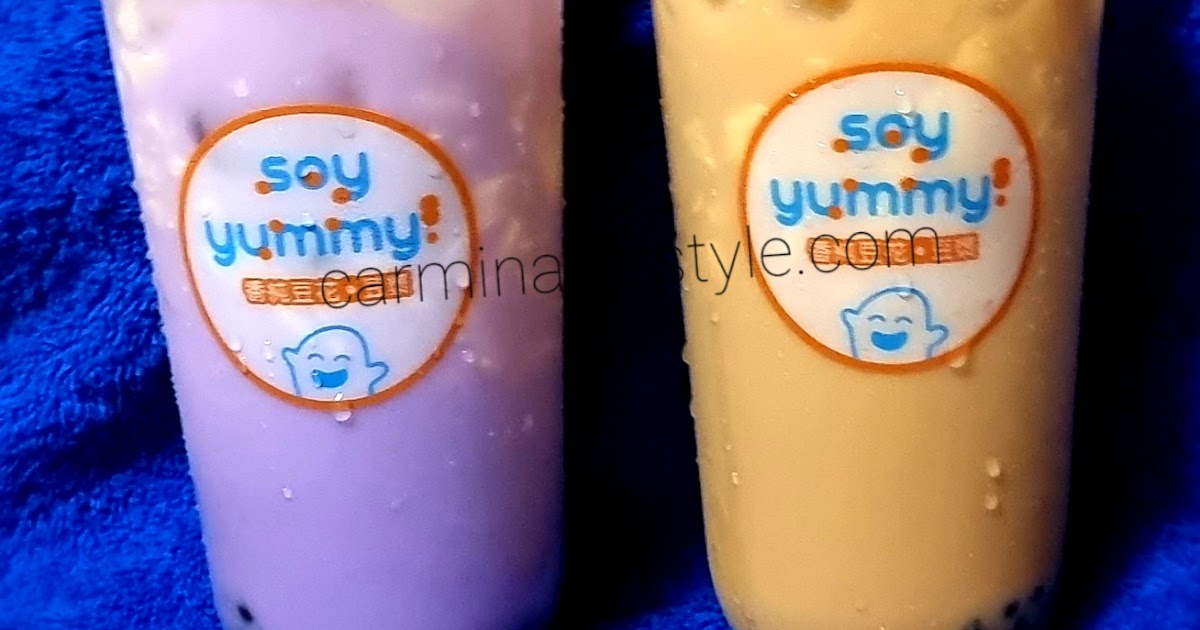Taro Soy Refresher and Milk Tea Soy Refresher from Soy Yummy