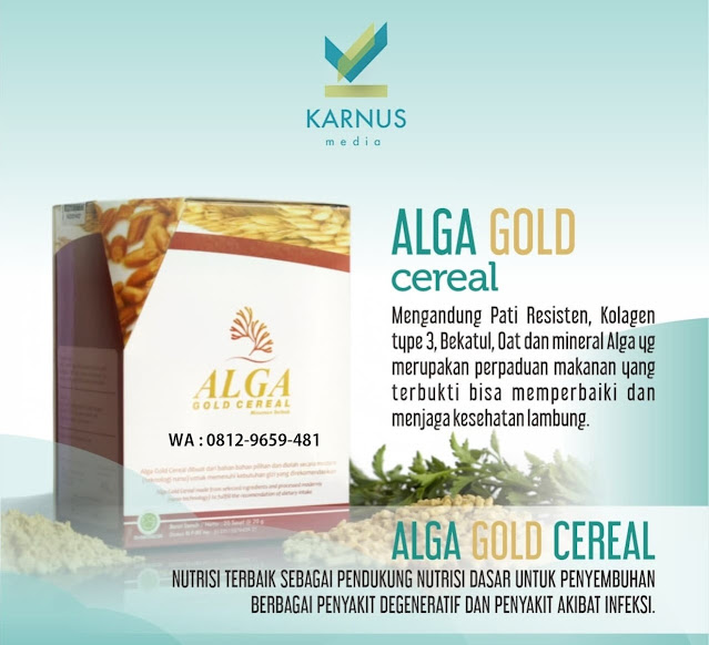 jual alga gold cereal