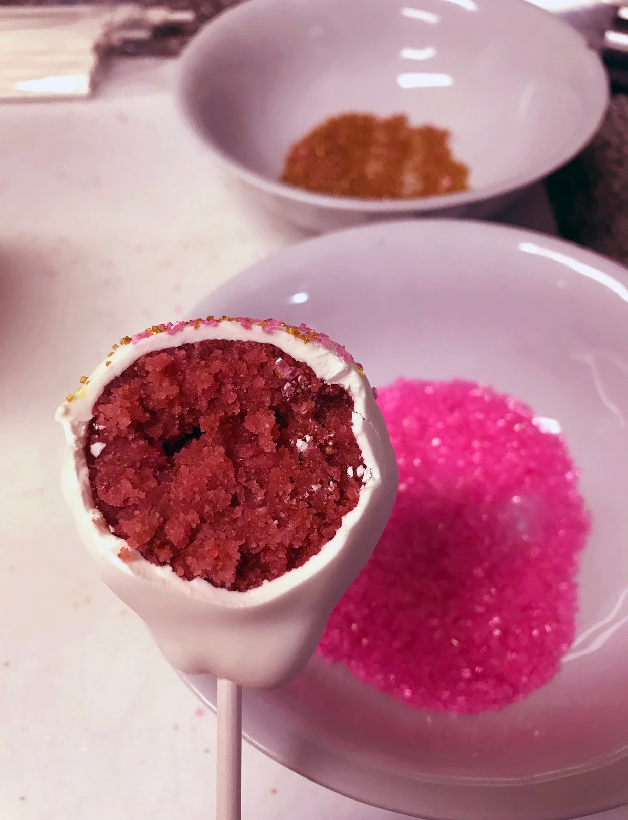 Culturally Confused Divas Can Cook Strawberry Cake Pops