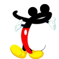 Original alfabeto inspirado en Mickey Mouse T.