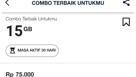 Paket Combo Telkomsel 15gb 300 Menit 400 Sms Rp 75000 Paket Internet
