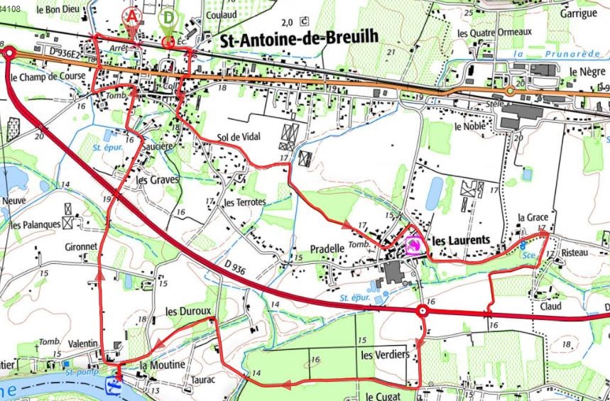 Club de randonnées pédestres Saint Antoinaises 05/02/2021 St Antoine