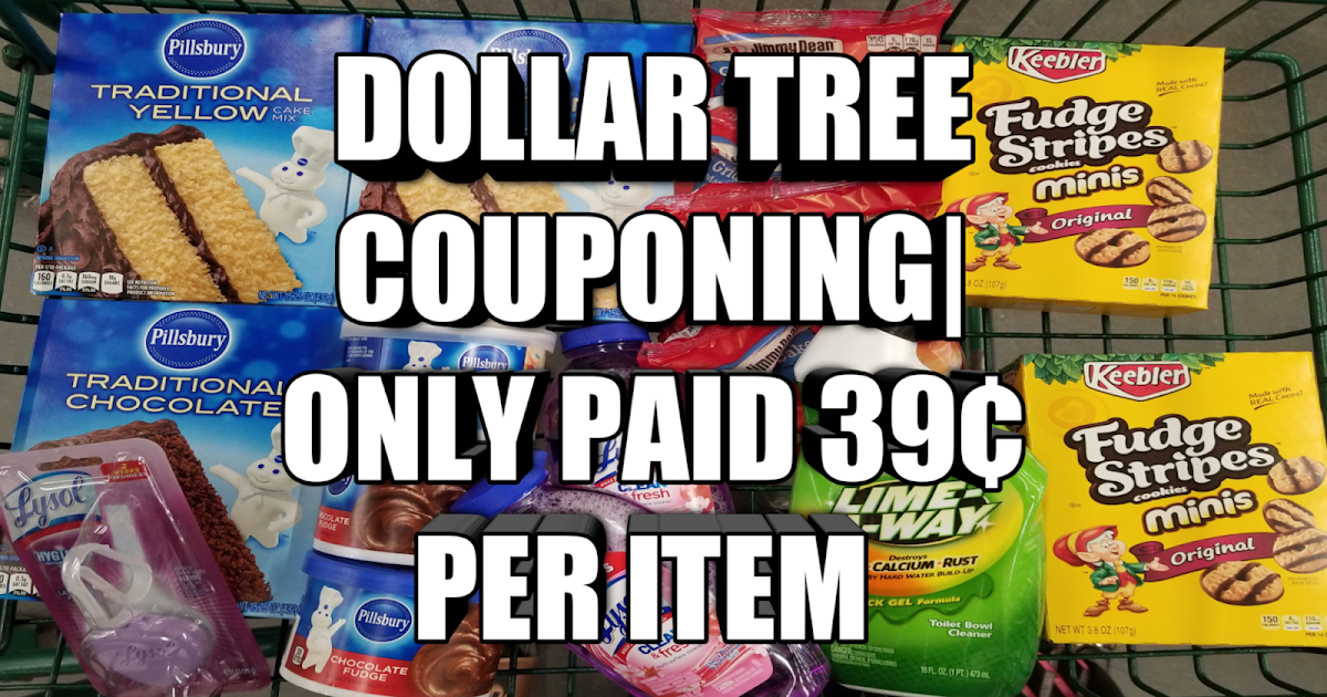 DOLLAR TREE COUPONING ONLY PAID .39 PER ITEM