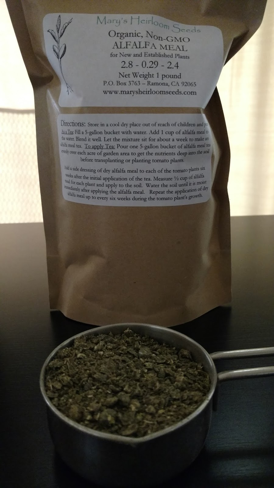 DIY Organic Liquid Fertilizer Mix Mary's Heirloom Seeds