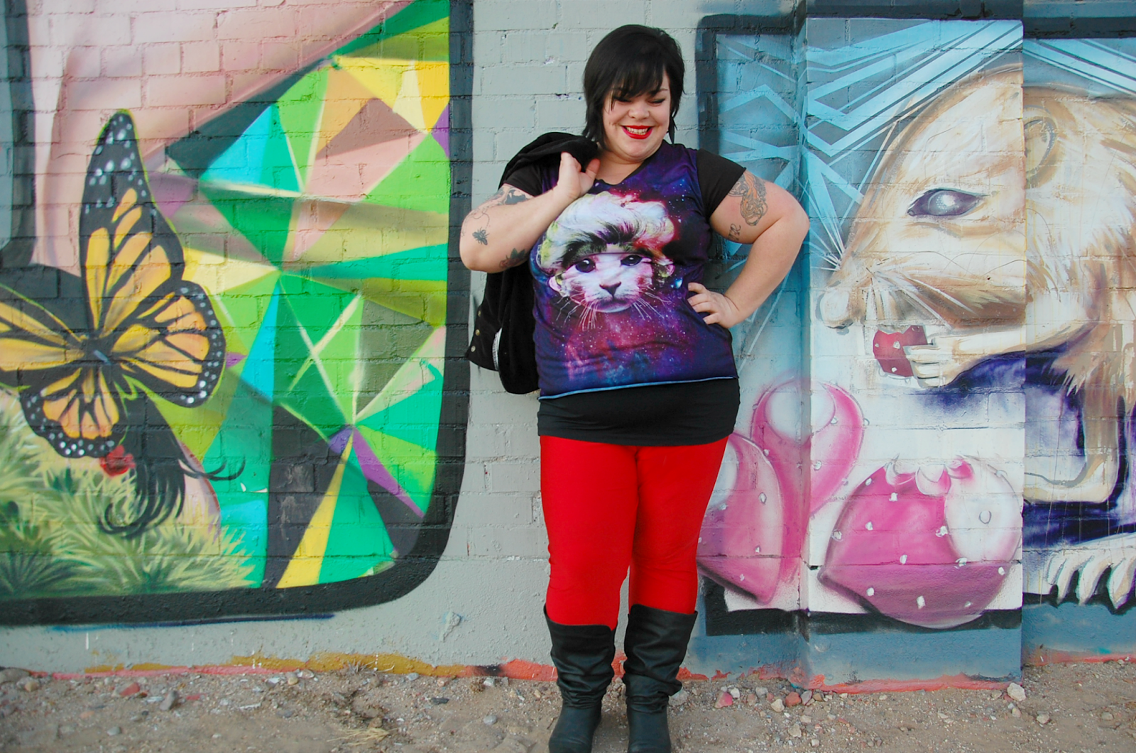 I WEAR WHAT I WANT: SPACE CAT SHIRTS AND BAD-ASS BLACK HAIR - The ...