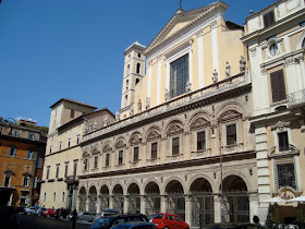 The Church of Santi Apostoli in Rome, where Girolamo Frescobaldi was buried following his death in 1643