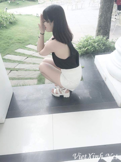 Girl xinh Đặng Linh Ngọc (Chị Thỏ Ngọc) - Dáng học sinh mà vếu như người mẫu