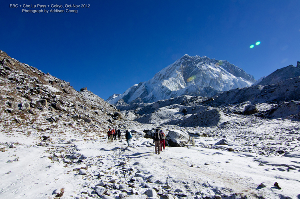 Lobuche to Gorak Shep Lobuche to Gorak Shep