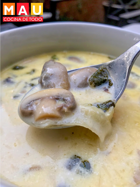 mau cocina de todo sopa de cebolla francesa cremosa champiñones facil