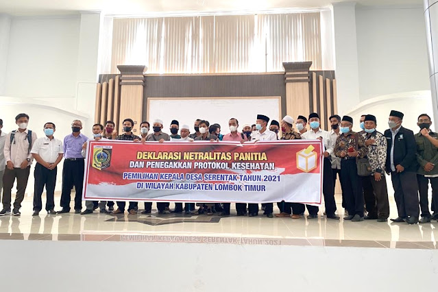 Panitia Pilkades Lotim 2021 gelar deklarasi damai