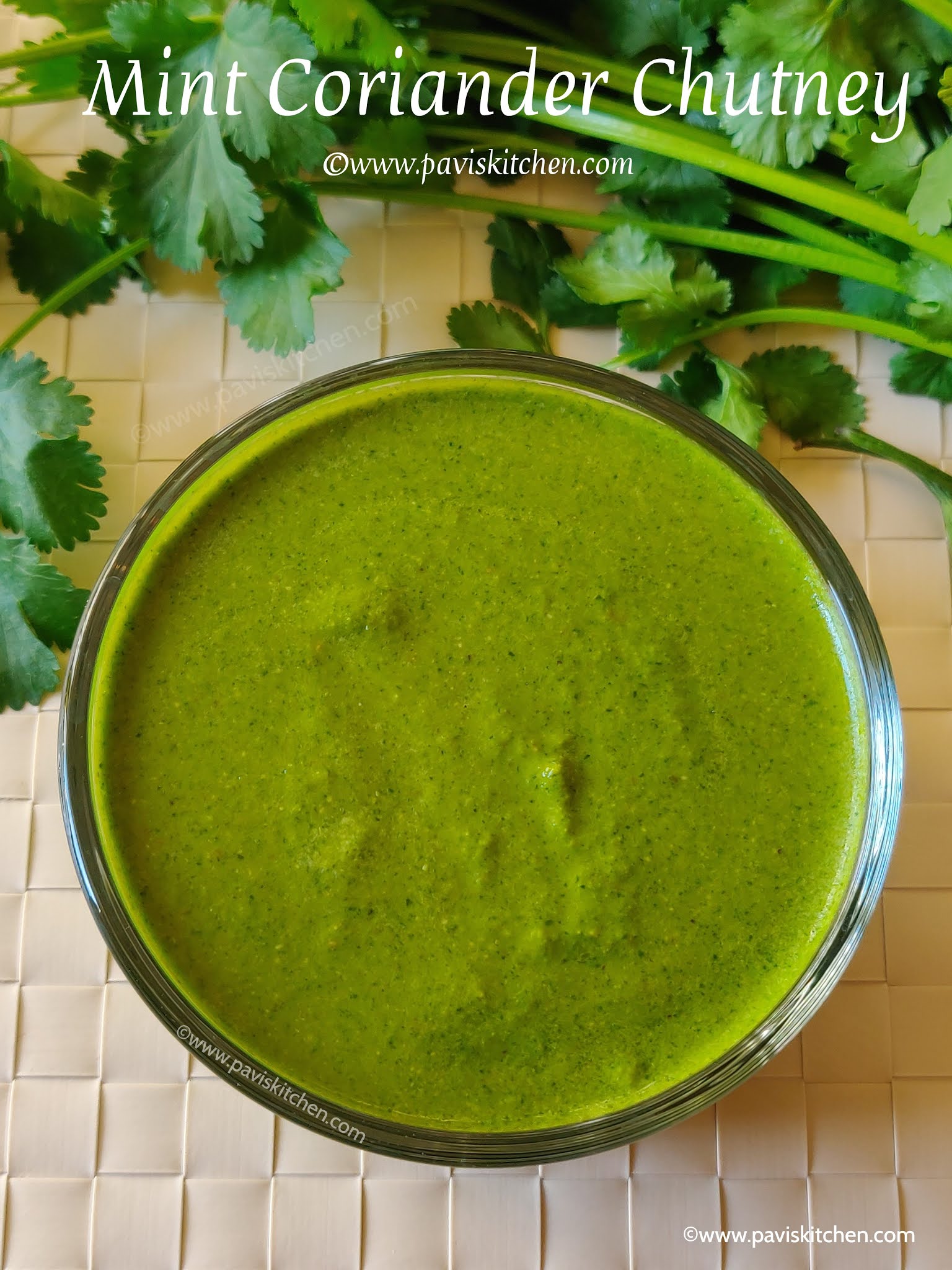 Mint coriander chutney recipe Green chutney recipe for sandwich