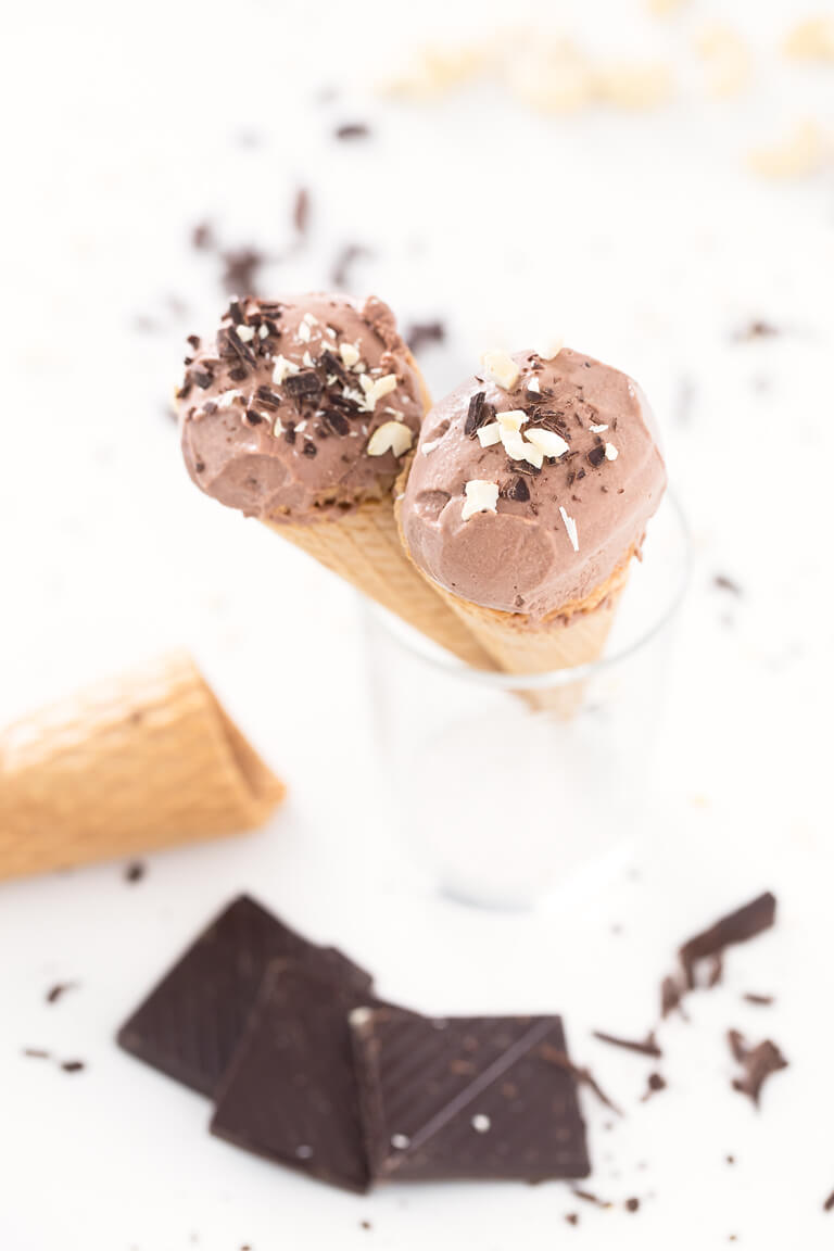 Vegan Chocolate Ice Cream.- You have to try this recipe; it is the best vegan ice cream I have ever tried. Only four ingredients are needed; it is very healthy and incredibly creamy. Vegan Chocolate Ice Cream.- You have to try this recipe; it is the best vegan ice cream I have ever tried. Only four ingredients are needed; it is very healthy and incredibly creamy.