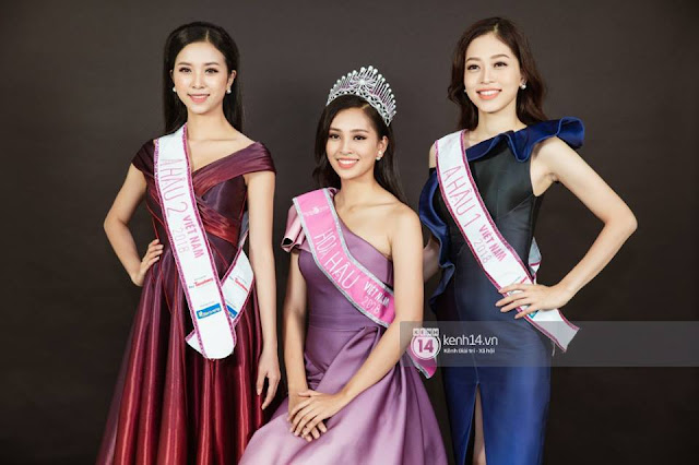 Top 3 Hoa hậu Việt Nam 2018