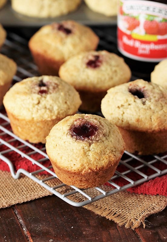 Buttermilk Jam Muffins The Kitchen is My Playground