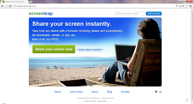 ScreenLeap Drastically Simplifies Basic Screen Sharing