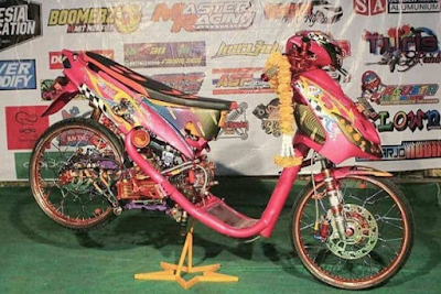 Modifikasi Motor Mio Sporty AirBrush