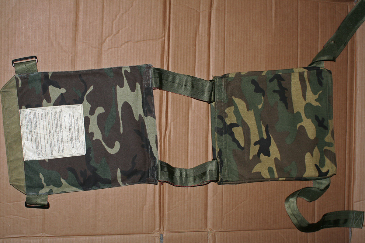 bingbabel US Interim Small Arms Protective Overvest ISAPO Woodland