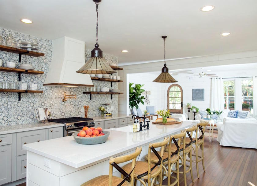 Eye For Design Tiled Kitchen Walls......A Look That's In Demand