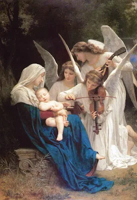 Song of the Angels painting William Adolphe Bouguereau
