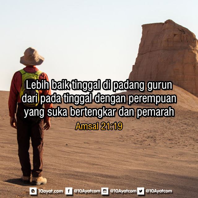 Amsal 21 19