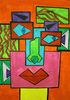 Cuadro  Cubismo niños - Picasso