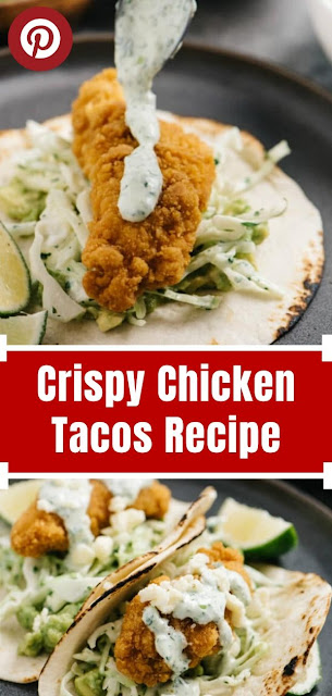 Crispy Chicken Tacos Recipe