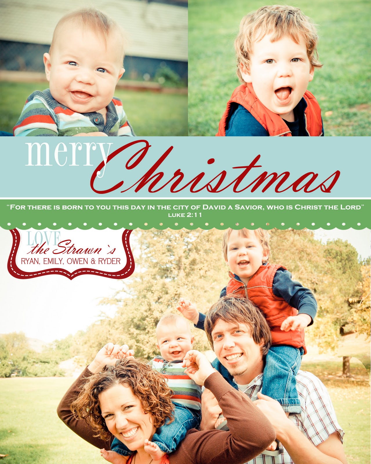 Best christmas lights: outdoor tree and window illumination to make your house shine this year Emily Strawn Photography: Christmas Card Mania!!