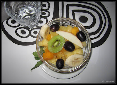 Salade de fruit restaurant Bioboa 93 rue Montmartre Paris 2ème, organic food