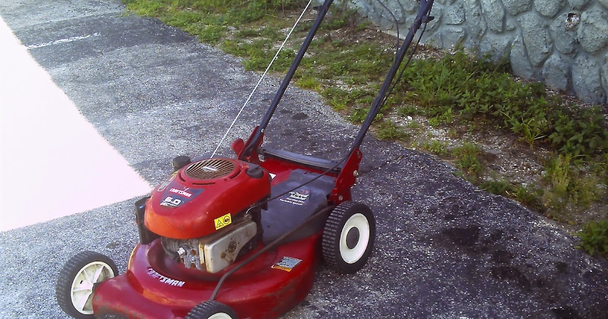 Terry's Small Engine Repair !: Craftsman Rear Wheeled Self-Propelled