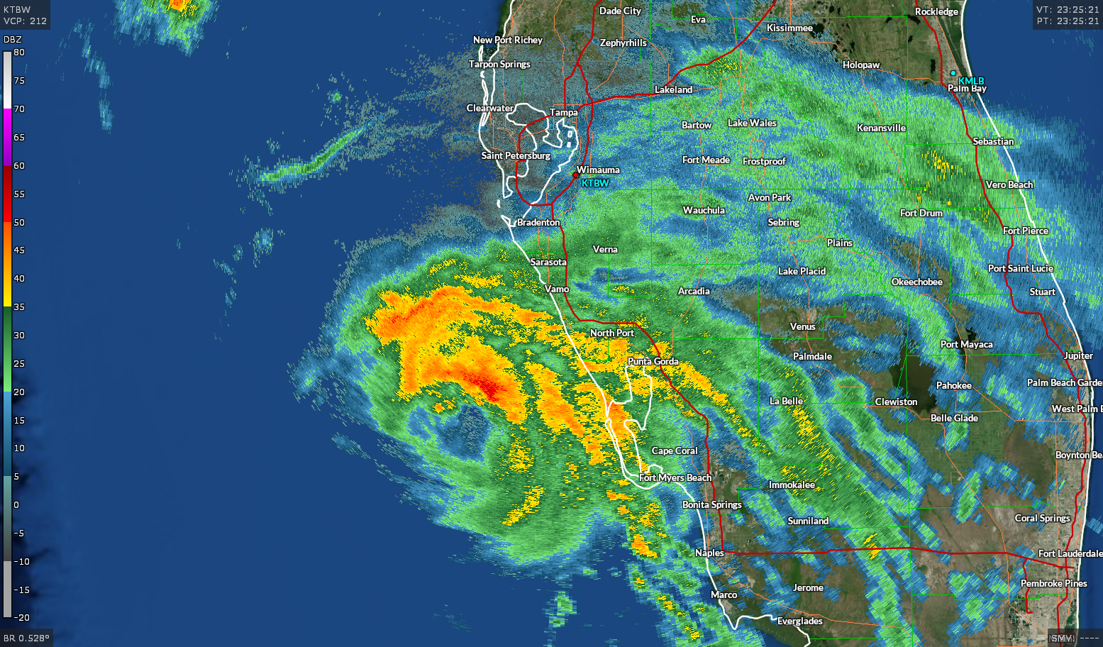 Hurricane Elsa Approaching Tampa, Florida, As Storm Closes In On Landfall DAMWeather