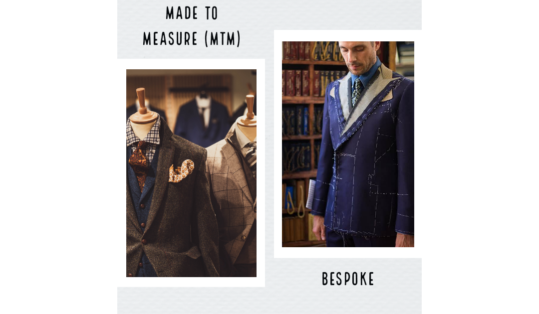 Difference between Bespoke and Made to Measure (MTM)