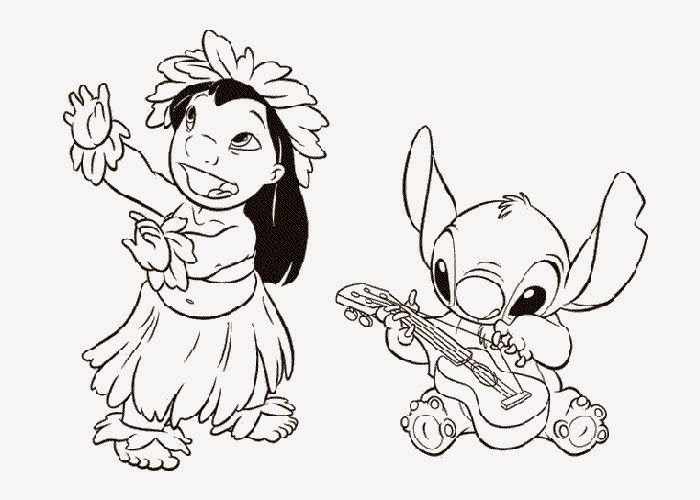 Dibujos para colorear. Maestra de Infantil y Primaria.: Lilo & Stitch  Coloring pages . Coloriage Lilo & Stitch. Dibujos para colorear Lilo y  Stitch