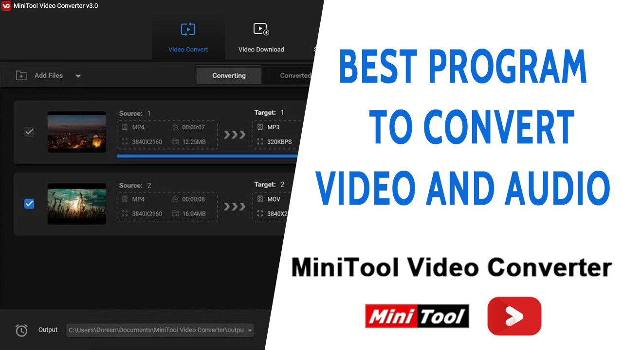 Best Video and Audio Converter Minitool Video Converter 2021