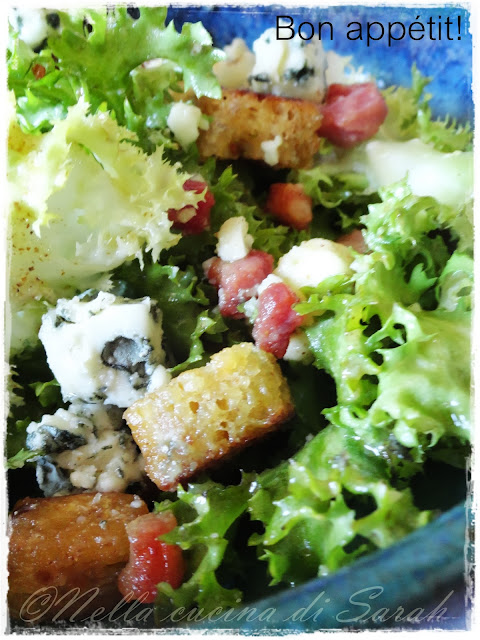 smoked salad e salade au roquefort