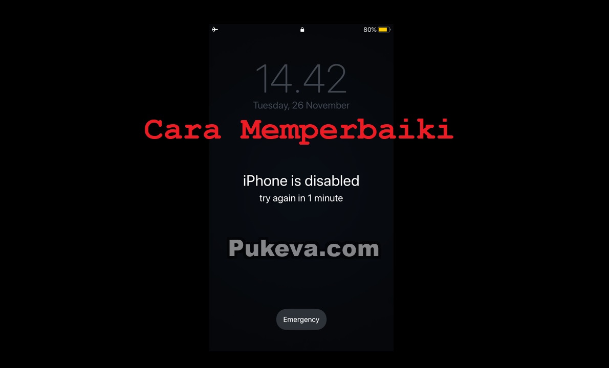 Cara Lengkap Mengatasi Iphone Is Disable Dengan Tanpa Itunes Pukeva
