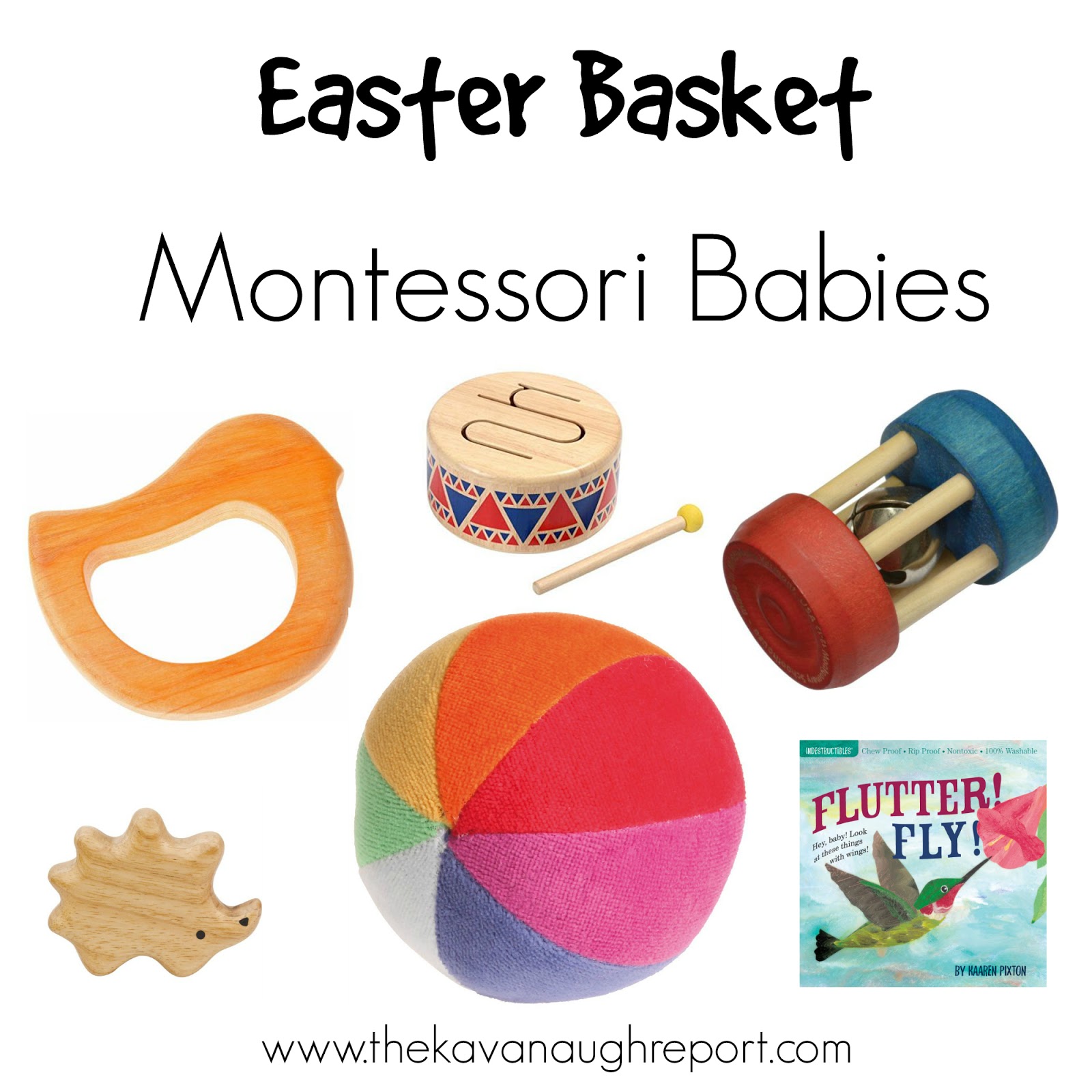 Easter Baskets for Montessori Babies, Toddlers and Preschoolers Updated
