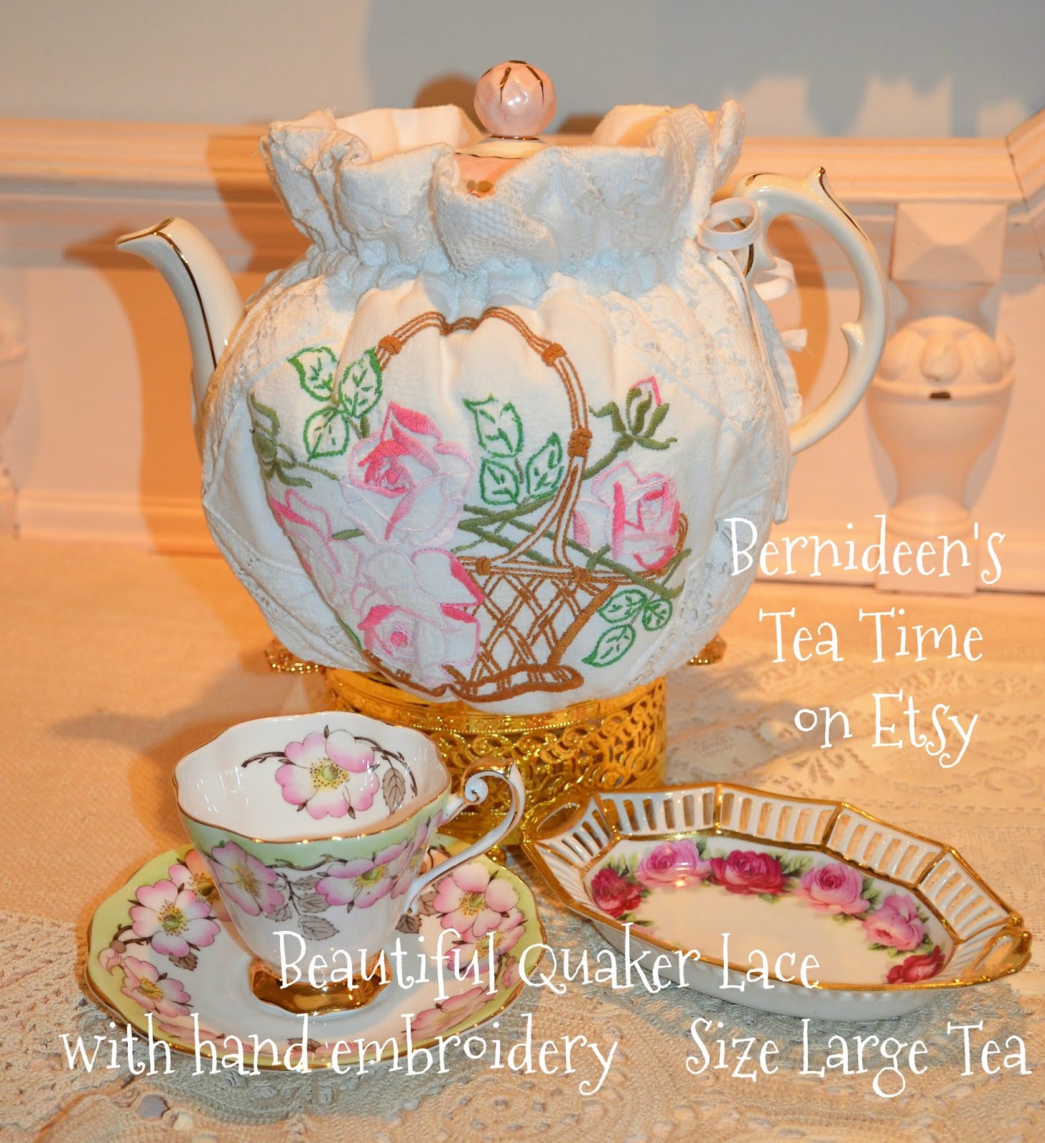 Bernideen's Tea Time, Cottage and Garden LARGE SELECTION TEA COZIES ON
