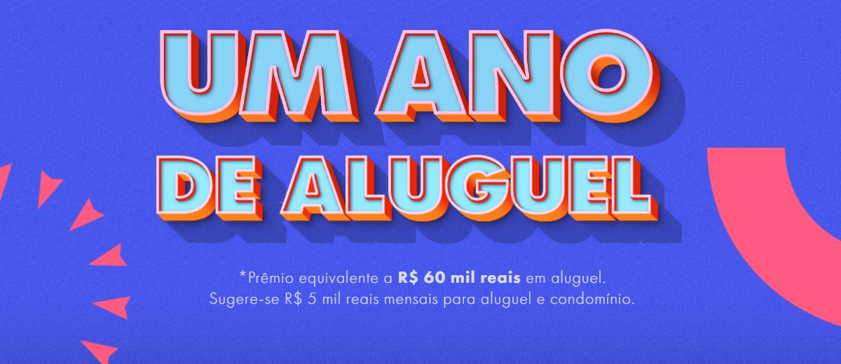 Participar Um Ano de Aluguel Quinto Andar 2021 e Duda Beat Cadastrar