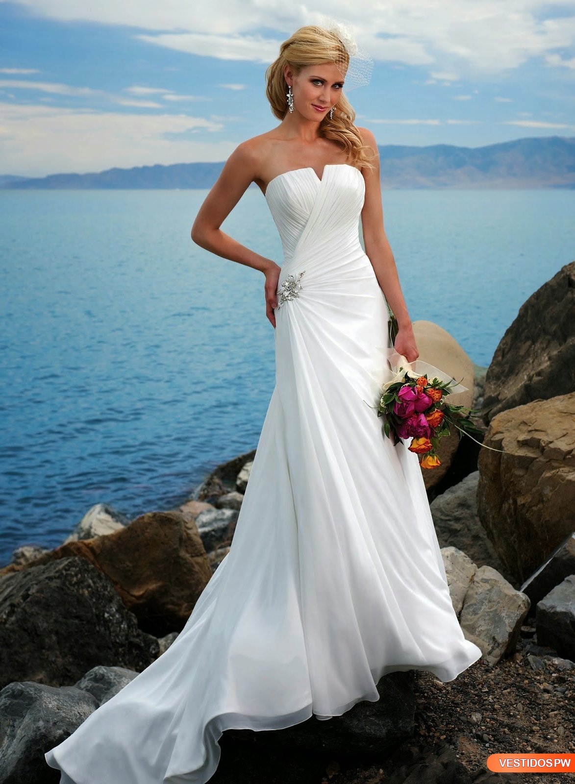 17+ Vestidos Formales Para Boda En La Playa Pictures vestidos para la