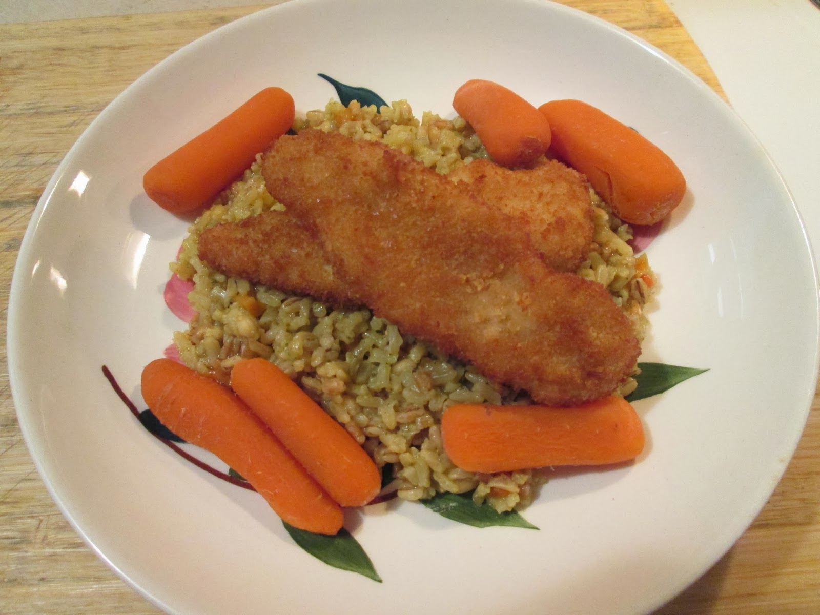 Diab2Cook Whole Grain Breaded Chicken Strips w/ Rice A Roni Whole