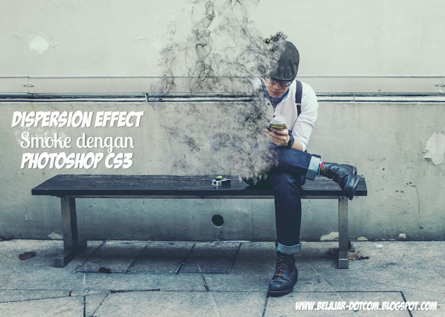 Membuat Efek Dispersion Smoke atau Serpihan Asap dengan Adobe Photoshop CS3