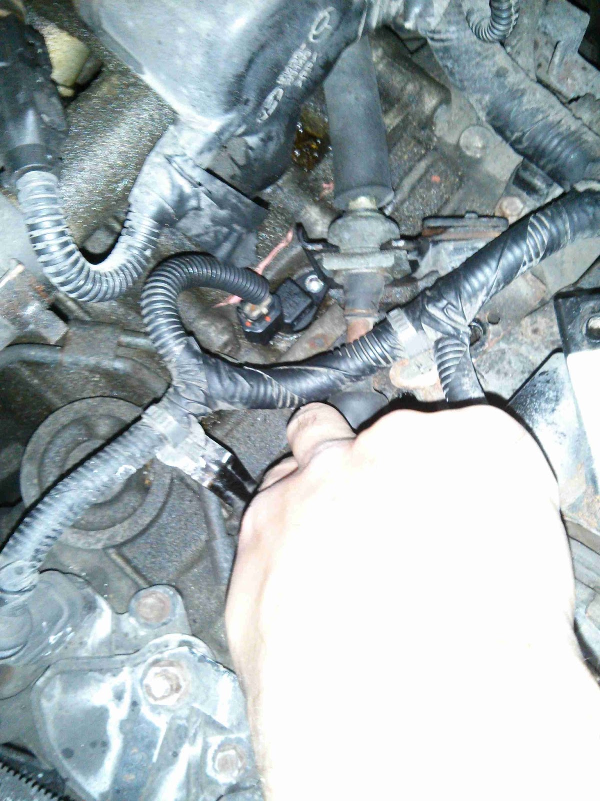 Sundeep's DIY: 2002 Hyundai Elantra Input Speed Sensor Replacement
