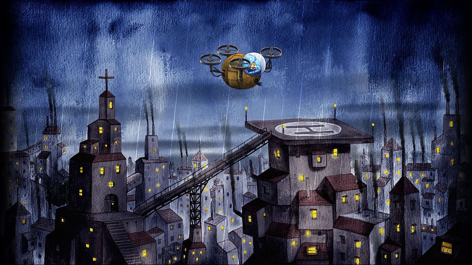 Análise Rain City (Switch) — bonitinho com certeza, mas um pouco