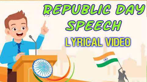 Republic Day Speech For Kids  Lyrical Video  School Bell  School Bell