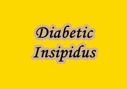 Diabetic Insipidus