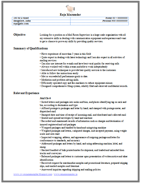 over 10000 cv and resume samples with free download mail sample email for resumes