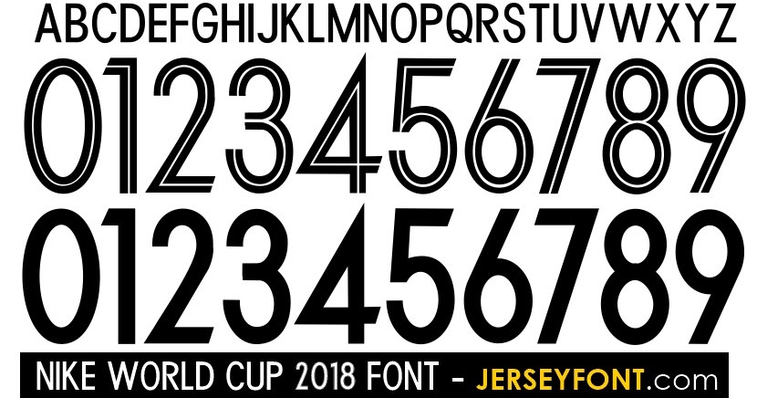 adidas world cup 2018 font download
