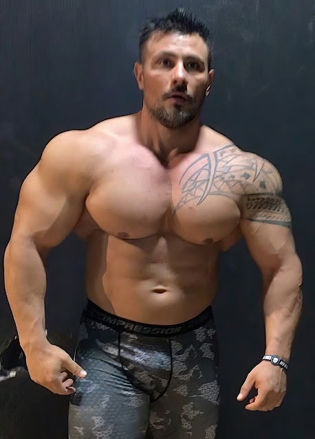 Big Muscular Chest Muscle Hunks