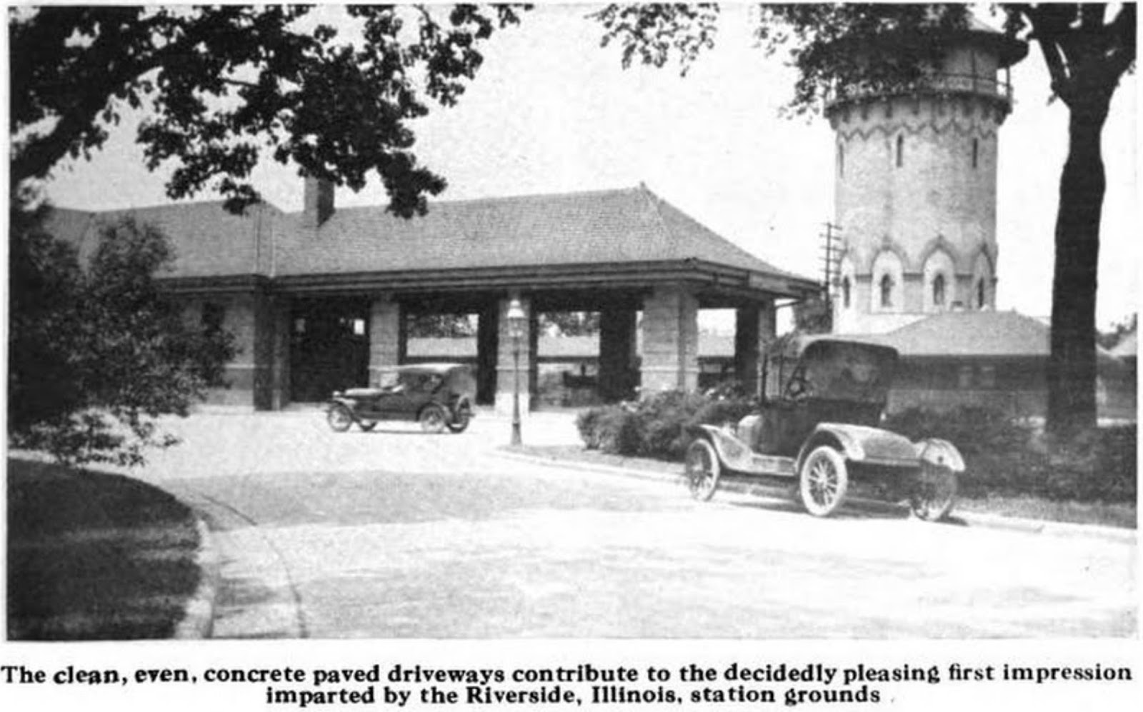 Riverside gets concrete roads in 1920!